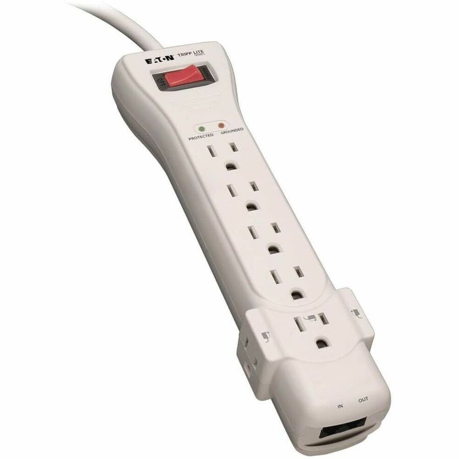 Tripp Lite Surge Protector Power Strip 120V 7 Outlet RJ11 7' Cord 2520 Joules - 7 x NEMA 5-15R - 1800 VA - 2520 J - 120 V AC Input - 120 V AC Output - eCommerce Business Prime