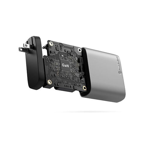ALOGIC 4X100 Rapid Power 100W GaN Charger - Space Grey - Includes 2m 100W USB-C Charging Cable - eCommerce Business Prime