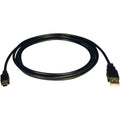 Tripp Lite 6ft USB 2.0 Hi-Speed A to Mini-B Cable A to 5Pin Mini-B, M/M - (A to 5Pin Mini-B M/M) 6-ft. - U030-006 - eCommerce Business Prime