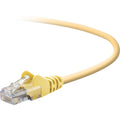 Belkin Cat. 5E Patch Cable - RJ-45 Male - RJ-45 Male - 25ft - Yellow - A3L791B25-YLW-S - eCommerce Business Prime