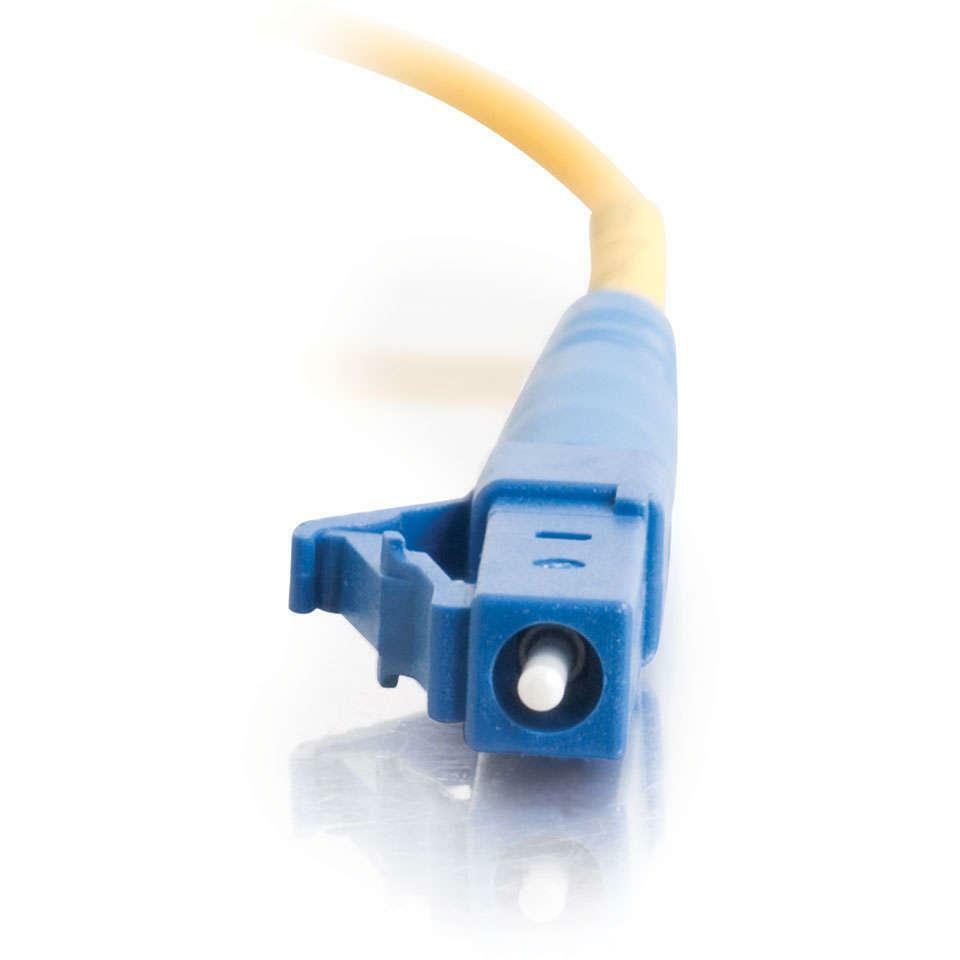 C2G-1m LC-LC 9/125 OS1 Simplex Singlemode PVC Fiber Optic Cable - Yellow - 1m LC-LC 9/125 Simplex Single Mode OS2 Fiber Cable - Yellow - 3ft - 37103 - eCommerce Business Prime