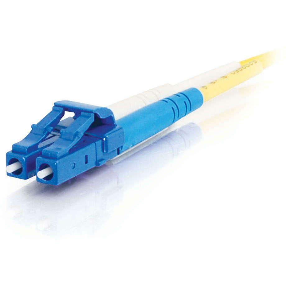 C2G-2m LC-ST 9/125 OS1 Simplex Singlemode PVC Fiber Optic Cable - Yellow - 2m LC-ST 9/125 Simplex Single Mode OS2 Fiber Cable - Yellow - 6ft - 37114 - eCommerce Business Prime