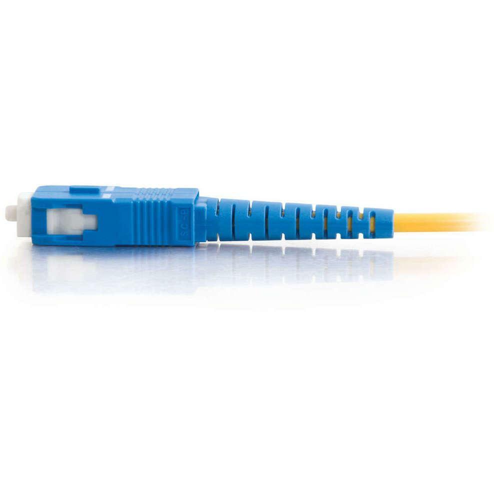 C2G-3m SC-SC 9/125 OS1 Simplex Singlemode PVC Fiber Optic Cable - Yellow - 3m SC-SC 9/125 Simplex Single Mode OS2 Fiber Cable - Yellow - 10ft - 37130 - eCommerce Business Prime