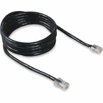 Belkin Cat 5E Patch Cable - RJ-45 Male - RJ-45 Male - 7ft - Black - A3L781-07-BLK - eCommerce Business Prime