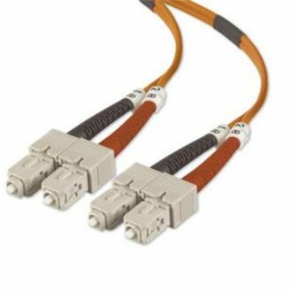 Belkin Fiber Optic Duplex Patch Cable - SC Male - SC Male - 3.28ft - A2F40277-01M - eCommerce Business Prime
