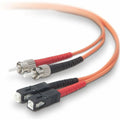 Belkin Fiber Optic Duplex Patch Cable - ST Male - SC Male - 6.56ft - Orange - A2F20207-02M - eCommerce Business Prime