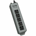 Tripp Lite Waber Power Strip 5-Outlet Industrial 5-15R 5-15P 15ft Cord - NEMA 5-15P - 15ft - 602-15 - eCommerce Business Prime