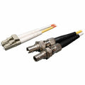 Tripp Lite 0.3M Duplex Multimode Fiber Optic 50/125 Adapter LC/ST M/F 1ft 1' 0.3 Meter - 1 ft Fiber Optic Network Cable - First End: 2 x LC Network - Male - Second End: 2 x ST Network - Female - Orang...  - N457-001-50 - eCommerce Business Prime
