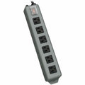 Tripp Lite Waber Power Strip 6-Outlet Industrial Right Angle 5-15R 15ft Crd - NEMA 5-15P - 6 NEMA 5-15R - 15ft Input - UL24RA-15 - eCommerce Business Prime