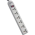 Tripp Lite International Surge Protector Power Strip 230V 6 Univeral Outlet - Receptacles: 6 - 750J - SUPER6OMNIB - eCommerce Business Prime