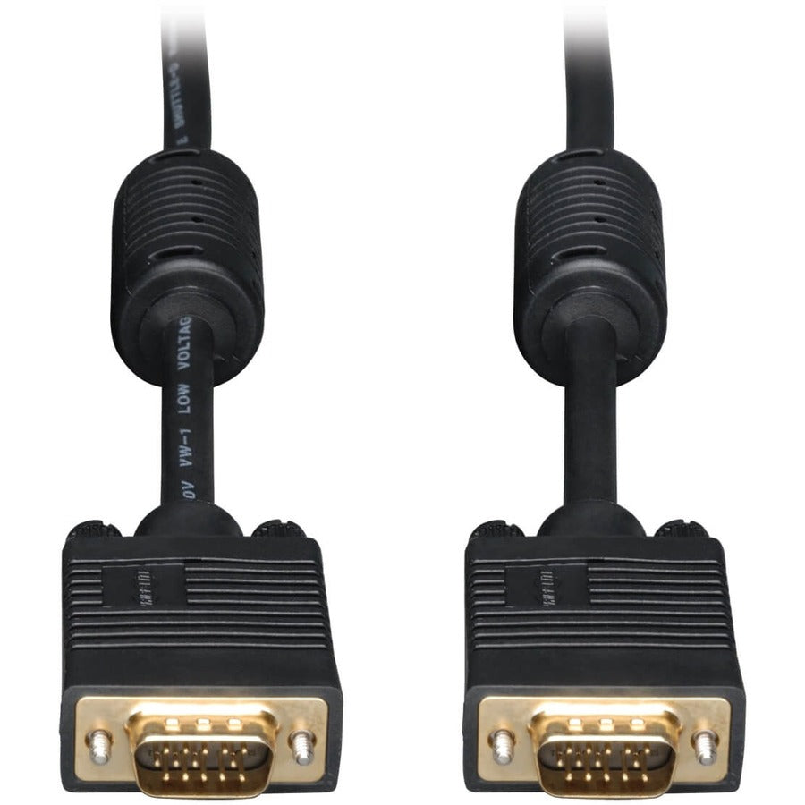 Tripp Lite 15ft SVGA / VGA Coax Monitor Cable with RGB High Resolution HD15 M/M 15' - (HD15 M/M) 15-ft. - P502-015 - eCommerce Business Prime