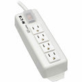 Tripp Lite Power Strip 120V 5-15R 4 Outlet Metal 6' Cord 5-15P - NEMA 5-15P - 4 NEMA 5-15R - 6ft - TLM406NC - eCommerce Business Prime