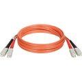 Tripp Lite 46M Duplex Multimode 62.5/125 Fiber Optic Patch Cable SC/SC 150' 150ft 46 Meter - SC Male - SC Male - 150.92ft - Orange - N306-46M - eCommerce Business Prime