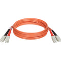 Tripp Lite 30M Duplex Multimode 62.5/125 Fiber Optic Patch Cable SC/SC 100' 100ft 30 Meter - SC Male - SC Male - 98.43ft - Orange - N306-30M - eCommerce Business Prime