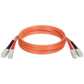 Tripp Lite 4M Duplex Multimode 62.5/125 Fiber Optic Patch Cable SC/SC 13' 13ft 4 Meter - SC Male - SC Male - 13.12ft - Orange - N306-04M - eCommerce Business Prime