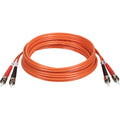 Tripp Lite 6M Duplex Multimode 62.5/125 Fiber Optic Patch Cable ST/ST 20' 20ft 6 Meter - ST Male - ST Male - 19.69ft - Orange - N302-06M - eCommerce Business Prime
