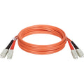 Tripp Lite 0.3M Duplex Multimode 62.5/125 Fiber Optic Patch Cable SC/SC 1' 1ft 0.3 Meter - SC Male - SC Male - 1ft - Orange - N306-001 - eCommerce Business Prime