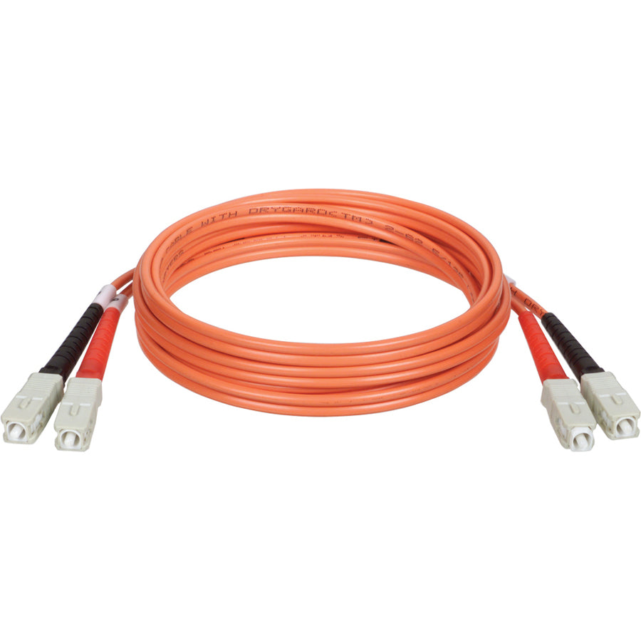 Tripp Lite 0.3M Duplex Multimode 62.5/125 Fiber Optic Patch Cable SC/SC 1' 1ft 0.3 Meter - SC Male - SC Male - 1ft - Orange - N306-001 - eCommerce Business Prime