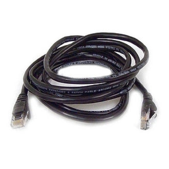 Belkin Cat. 5e Patch Cable - RJ-45 Male - RJ-45 Male - 25ft - A3L791B25-BLK-S - eCommerce Business Prime
