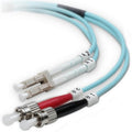 Belkin Fiber Optic Patch Cable - LC Male - ST Male - 16.4ft - Aqua - F2F402L0-05M-G - eCommerce Business Prime