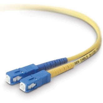 Belkin Fiber Optic Duplex Patch Cable - SC Male - SC Male - 32.81ft - Yellow - F2F80277-10M - eCommerce Business Prime