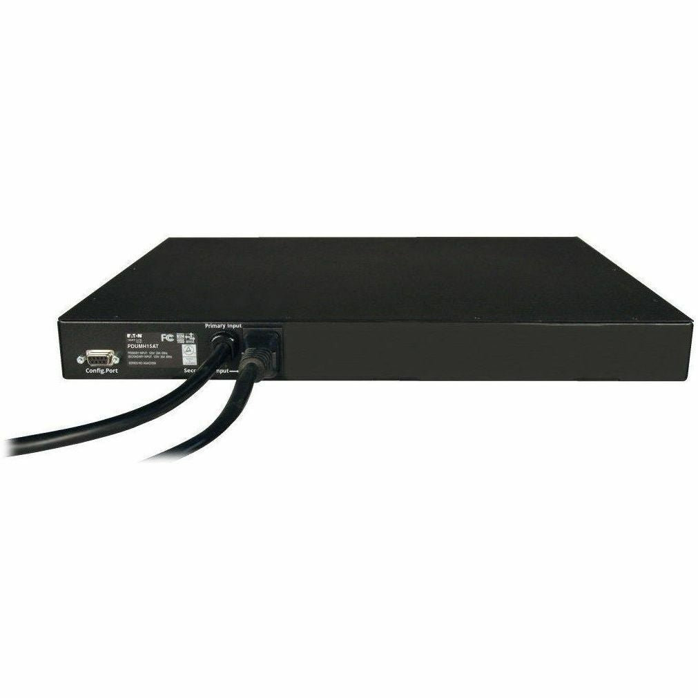 Tripp Lite PDU Metered ATS 120V 15A 5-15R 8 Outlet 2 5-15P Horizontal 1URM - 8 x NEMA 5-15R - 1.8kVA - 1U Rack-mountable - PDUMH15AT - eCommerce Business Prime
