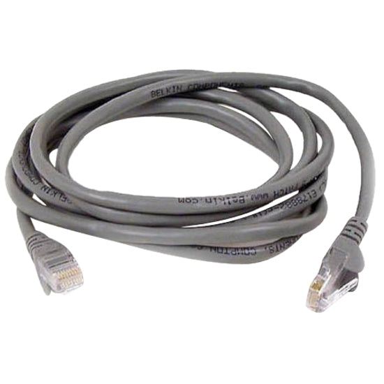 Belkin Cat. 5E Patch Cable - RJ-45 Male - RJ-45 Male - 7ft - Gray - A3L791B07-S - eCommerce Business Prime