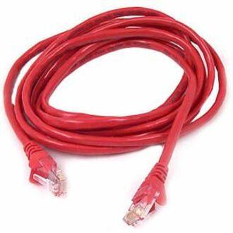 Belkin 900 Series Cat. 6 UTP Patch Cable - RJ-45 Male - RJ-45 Male - 12ft - Red - A3L980-12-RED-S - eCommerce Business Prime