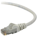 Belkin High Performance Cat. 6 UTP Patch Cable - RJ-45 Male - RJ-45 Male - 1ft - Gray - A3L980-01-S - eCommerce Business Prime
