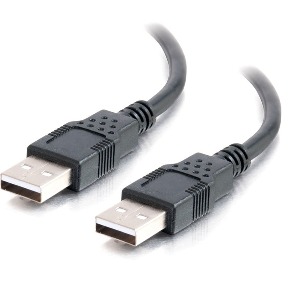 C2G 2m USB Cable - USB 2.0 A to USB A - M/M - Type A Male USB - Type A Male USB - 6.56ft - Black - 28106 - eCommerce Business Prime