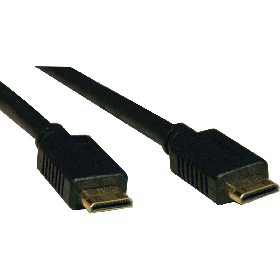 Tripp Lite 6ft High Speed Mini-HDMI Cable Digital Video w/ Audio M/M 6' - Male Mini HDMI - Male Mini HDMI - 6ft - Black - P572-006 - eCommerce Business Prime