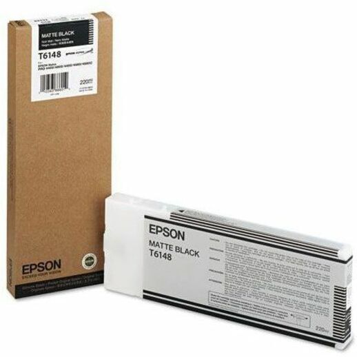 Epson Matte Black Ink Cartridge - Inkjet - Matte Black - T614800 - eCommerce Business Prime