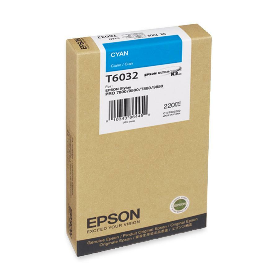 Epson Original Ink Cartridge - Inkjet - Cyan - 1 Each - T603200 - eCommerce Business Prime