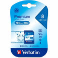 Verbatim 8GB Premium SDHC Memory Card, UHS-I Class 10 - Class 10 - 1 Card/1 Pack - 133x Memory Speed - 96318 - eCommerce Business Prime