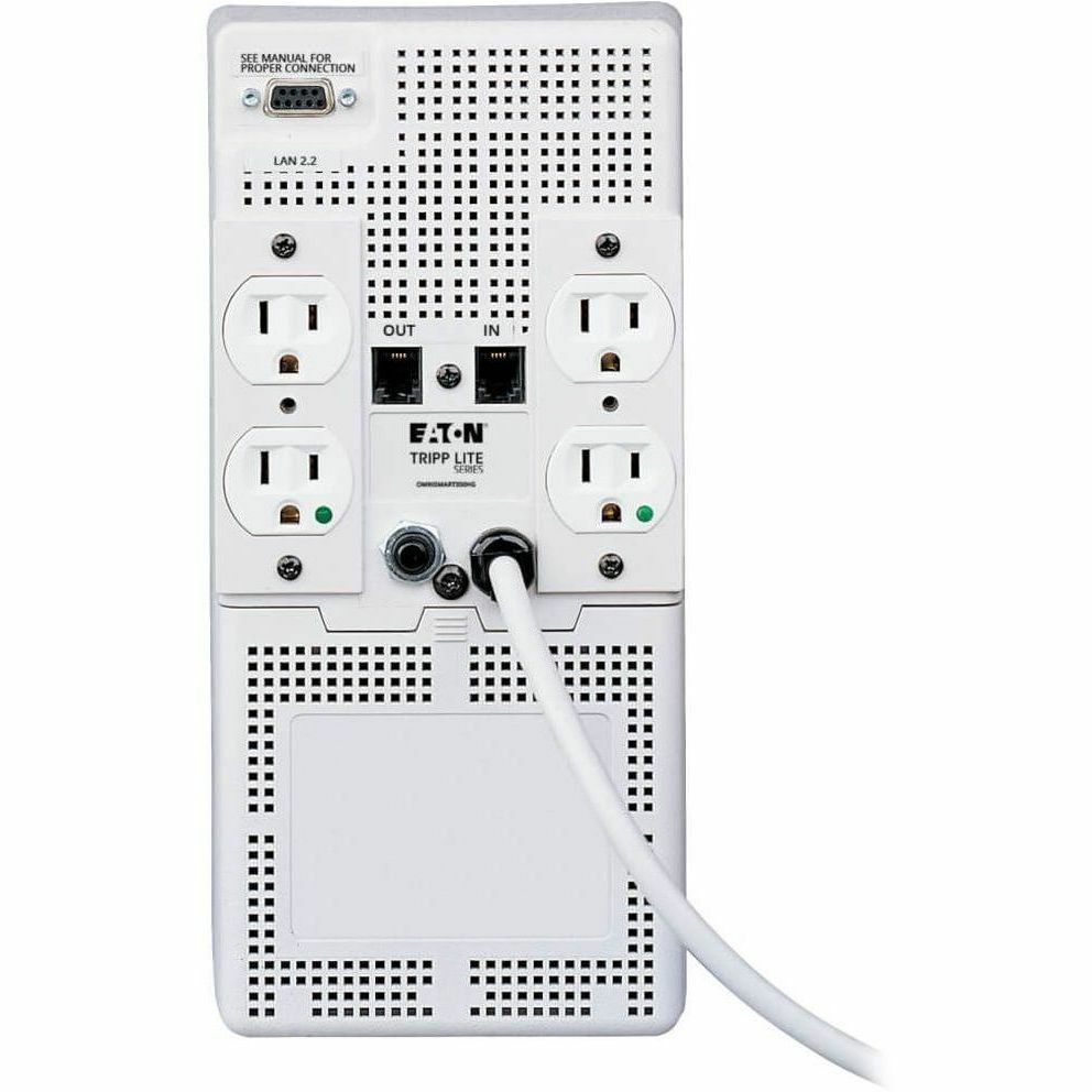 Tripp Lite UPS 350VA 225W Hospital Medical Tower Battery Back Up AVR 120V DB9 RJ11 - 330VA/225W - 18 Minute Full Load - 4 x NEMA 5-15R - OMNISMART350HG