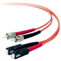Belkin Fiber Optic Duplex Patch Cable - ST Male - SC Male - 49.21ft - Orange - A2F20207-15M - eCommerce Business Prime