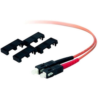 Belkin Fiber Optic Duplex Patch Cable - SC Male - SC Male - 49.21ft - Orange - A2F20277-15M - eCommerce Business Prime