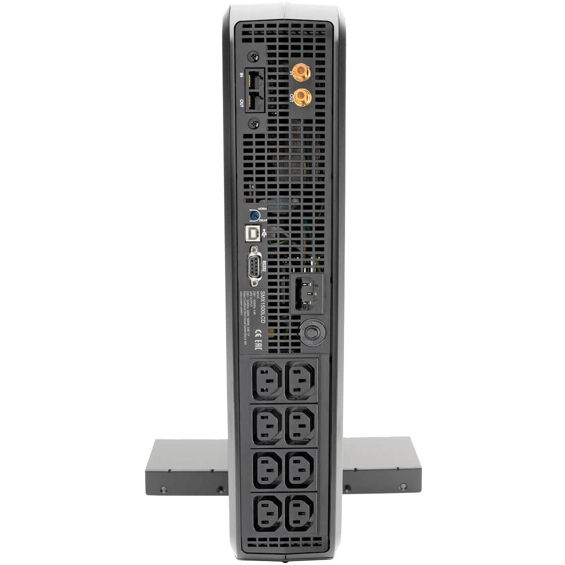 Tripp Lite UPS Smart 1500VA 900W International Rackmount Tower LCD AVR 230V C13 - 1500VA/900W - 4.5 Minute Full Load - 8 x IEC 320 EN 60320 C13 - SMX1500LCD - eCommerce Business Prime