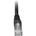 Tripp Lite Cat6 Gigabit Snagless Molded Patch Cable (RJ45 M/M) Black, 2' - 2ft - Black - N201-002-BK - eCommerce Business Prime