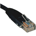 Tripp Lite 2ft Cat5e / Cat5 350MHz Molded Patch Cable RJ45 M/M Black 2' - 2 ft Category 5e Network Cable for Network Device - First End: 1 x RJ-45 Network - Male - Second End: 1 x RJ-45 Network - Male...  - N002-002-BK - eCommerce Business Prime