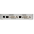 Tripp Lite 2-Port Compact DVI / USB KVM Switch w/ Audio and Cable Kit - 2 x 1 - 2 x DVI-I Monitor - B004-DUA2-K-R - eCommerce Business Prime