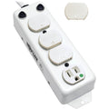 Tripp Lite Safe-IT Power Strip Hospital Medical Antimicrobial 120V 4 Outlet UL1363A 15' Cord Metal - NEMA 5-15P - 4 NEMA 5-15R Hospital Grade - 15ft Input - PS-415-HG-OEM - eCommerce Business Prime