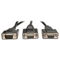 Tripp Lite 1' High Resolution VGA Monitor Y Splitter Cable HD15 to 2x HD15 - (HD15 M to 2x HD15 F) 1-ft. - P516-001-HR - eCommerce Business Prime