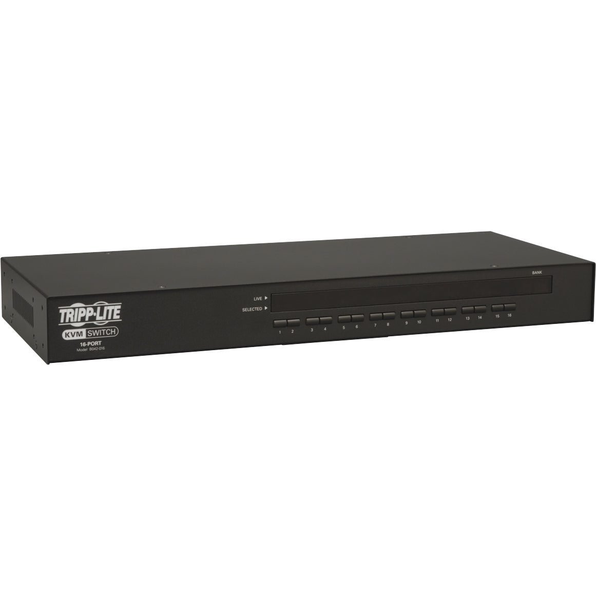 Tripp Lite 16-Port Rackmount USB / PS2 KVM Switch w/ On-Screen Display 1U - 16 x 1 - 16 x HD-15 - 1U - Rack-mountable - B042-016 - eCommerce Business Prime