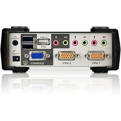 Aten CS1732B 2-Port USB KVMP Switch - 2 x 1 - 2 x HD-15 Keyboard/Mouse/Video - CS1732B - eCommerce Business Prime