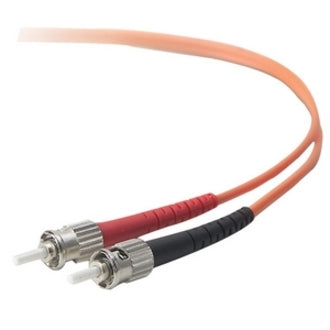 Belkin Fiber Optic Duplex Patch Cable - ST Male - ST Male - 49.21ft - Orange - A2F20200-15M - eCommerce Business Prime
