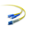 Belkin Fiber Optic Duplex Patch Cable - LC Male - SC Male - 164.04ft - Yellow - F2F802L7-50M - eCommerce Business Prime