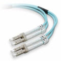 Belkin Fiber Optic Patch Cable - LC Male - LC Male - 98.43ft - Aqua - F2F402LL-30M-G - eCommerce Business Prime