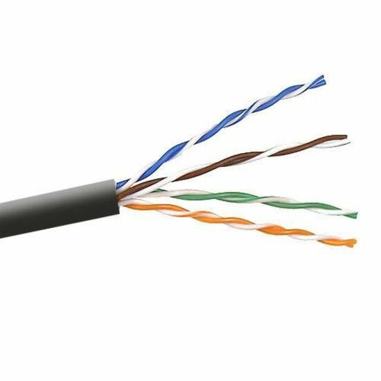 Belkin Cat.5e Horizontal UTP Bulk Cable (Bare wire) - 1000ft - Black - A7L504-1000BK-P - eCommerce Business Prime