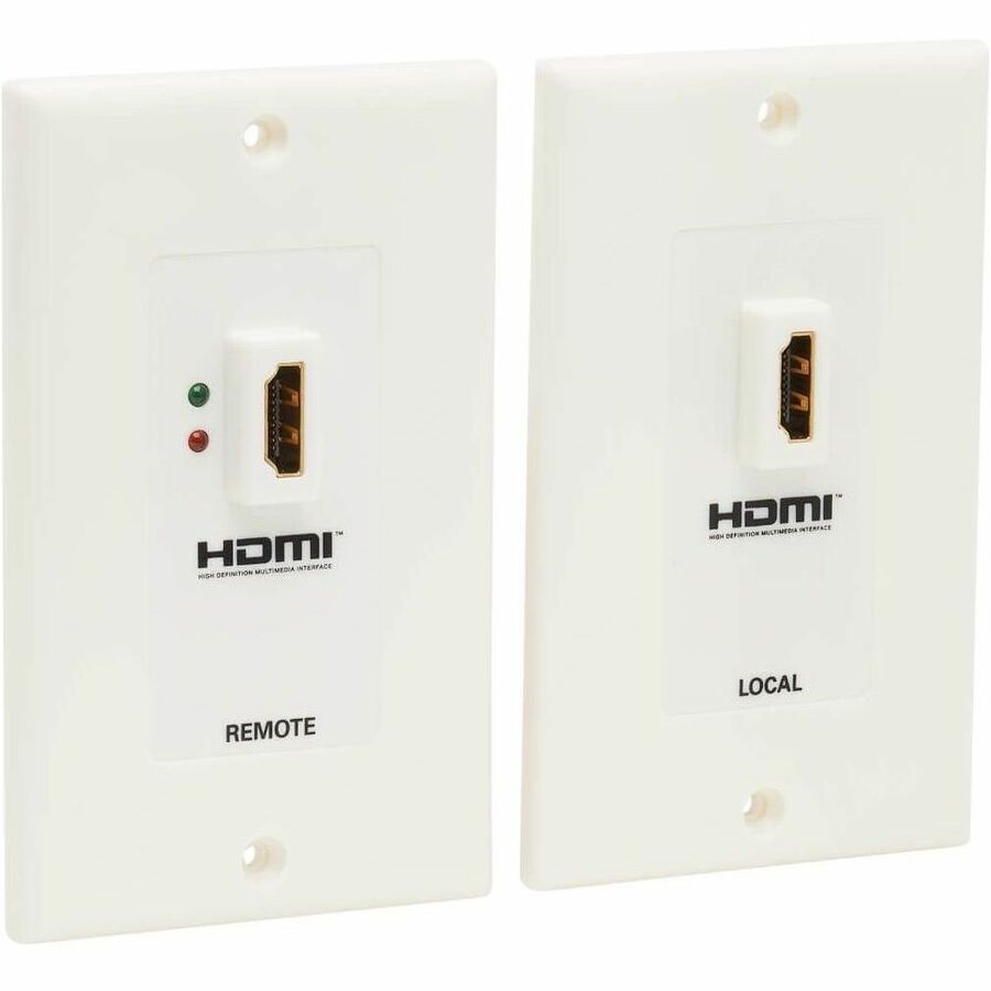 Tripp Lite HDMI Over Cat5 Cat6 Wall Plate Extender Transmitter Receiver TAA - Wall Mount - P167-000 - eCommerce Business Prime